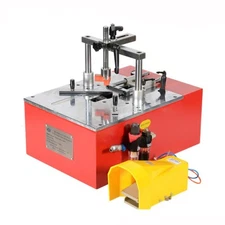 220V Photo Picture Frame Joint Machine Wood Frame Pneumatic Nail Angle Machine