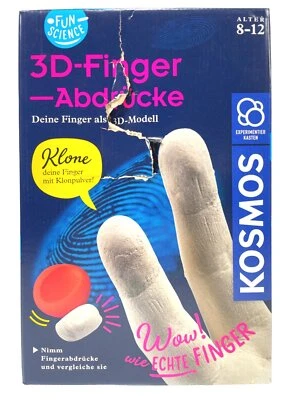 KOSMOS Fun Science - 3D-Fingerabdrücke 3D-Skulpturen selber machen #5001442