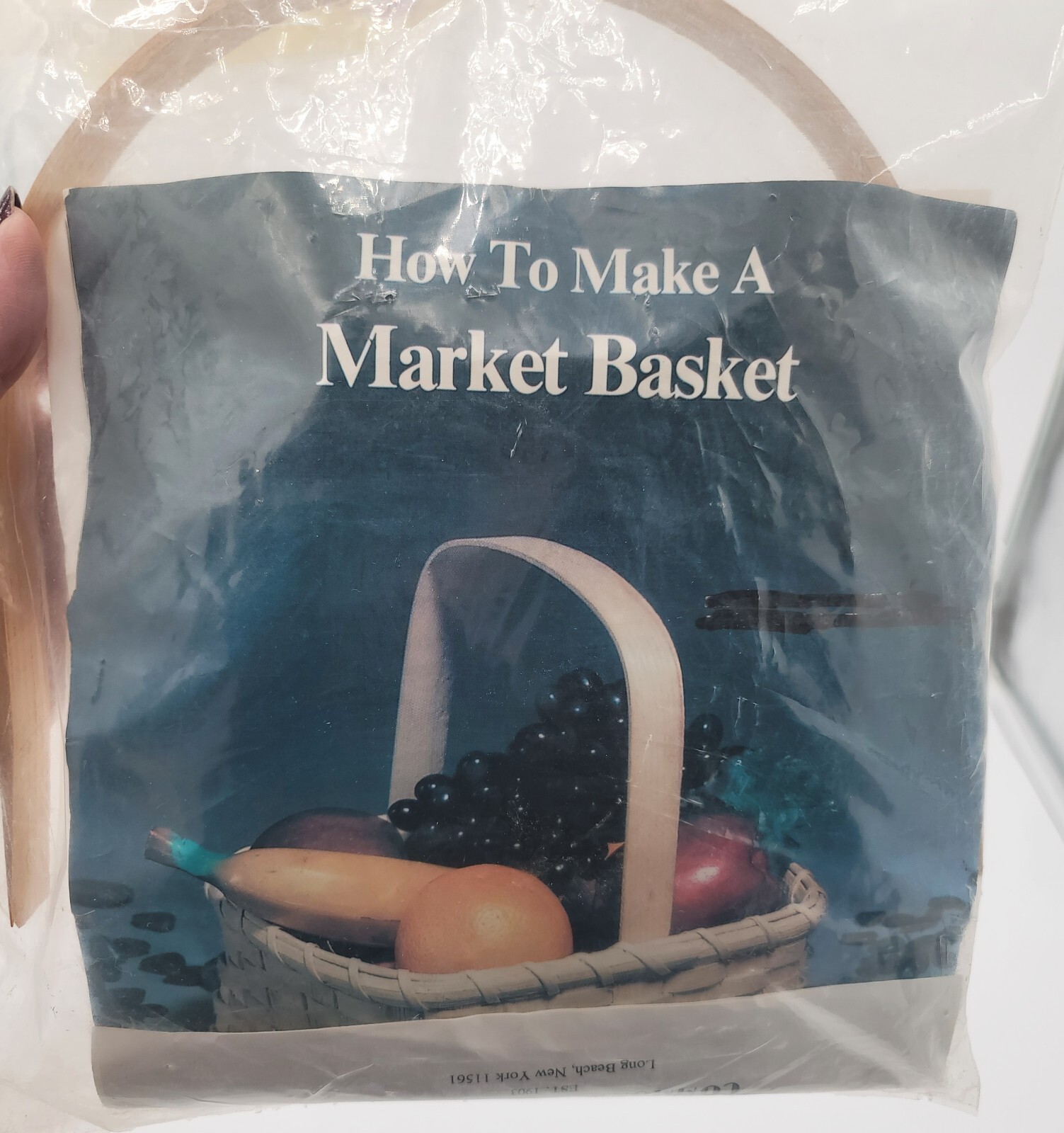 Blue Ridge Basket Weaving Kit How To Make A Market Basket Kit VTG