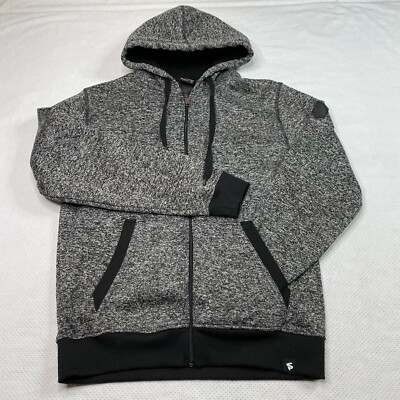 Southpole Sweatshirt sz M Gray Fleece Lined Hoodie Y2K Urban
