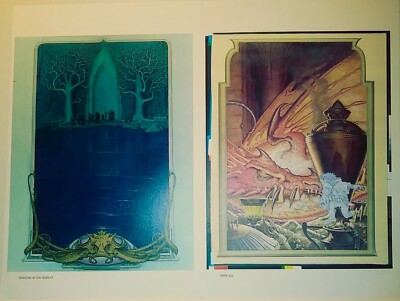 LORD OF THE RINGS /HOBBIT PRINTERS PROOFS, STEVE HICKMAN O.O.A.K. 12.5x19'', MINT