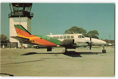 Postcard Airline PILGRIM AIRLINES Beechcraft BE-99 CC9.