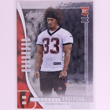 2019 Absolute Football NFL Rodney Anderson RC #149 Bengals
