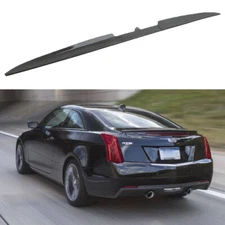 Carbon Look Rear Duckbill Trunk Spoiler Wing Lip For Cadillac CT4 CT5 CTS CTS-V