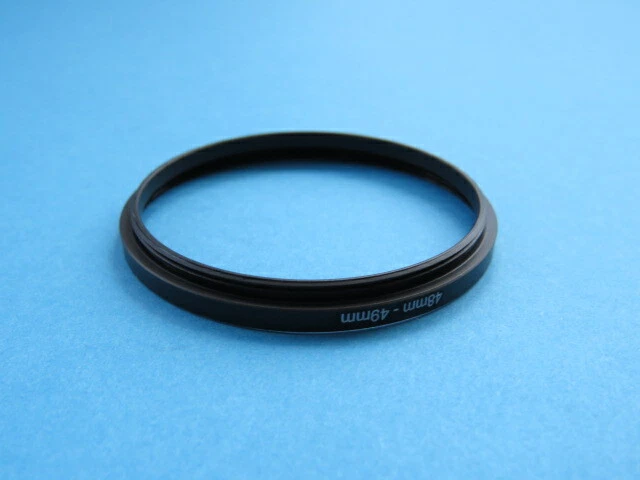 48mm to 49mm Step Up Step-Up Ring Camera Lens Filter Adapter Ring 48mm-49mm - Image 2 of 2