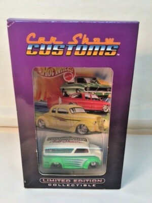 Hot Wheels Car Show Customs World of Wheels Van Limited Edition | eBay