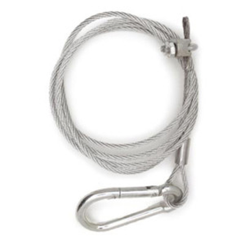 W4 Galvanised Safety Breakaway Cable Caravan Towing Safety Cable 10001