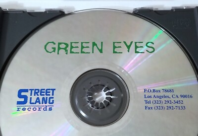 GREEN EYEZ RAP CD STREET SLANG RECORDS PRIVATE DEMO HIPHOP RANDOM