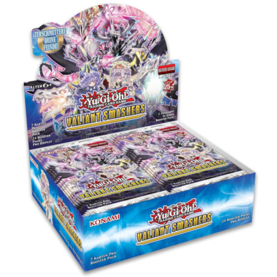 Yu-Gi-Oh! Valiant Smashers VASM - Display 24 Booster - 1. Auflage deutsch OvP
