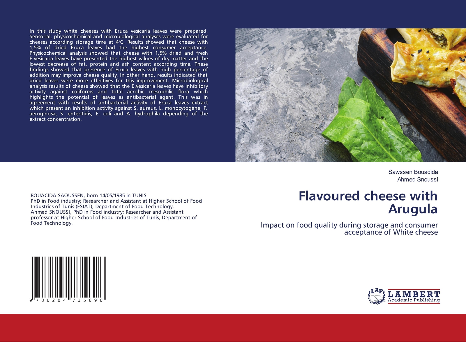 Thumbnail - Sawssen Bouacida (u. A.) | Flavoured Cheese With Arugula | Taschenbuch