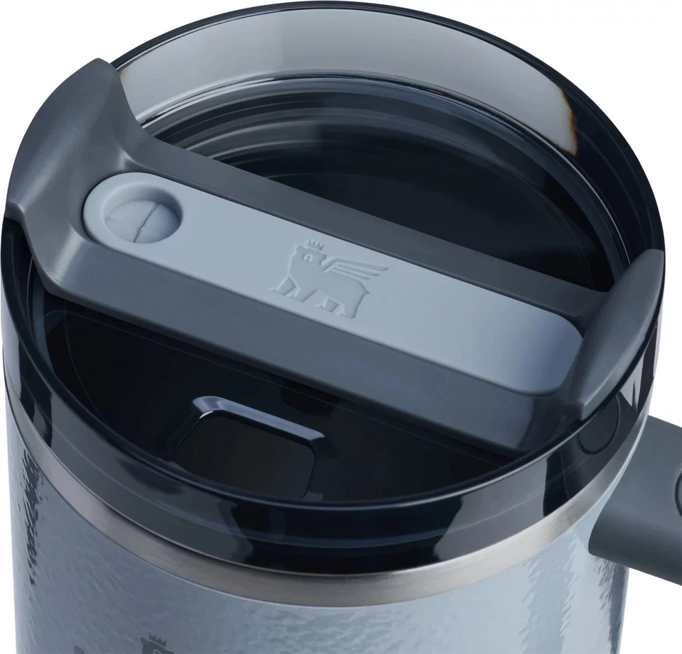 Stanley 40 oz. Vaso Quencher H2.0 FlowState Hammertone plateado edición limitada Foto 3 de 3