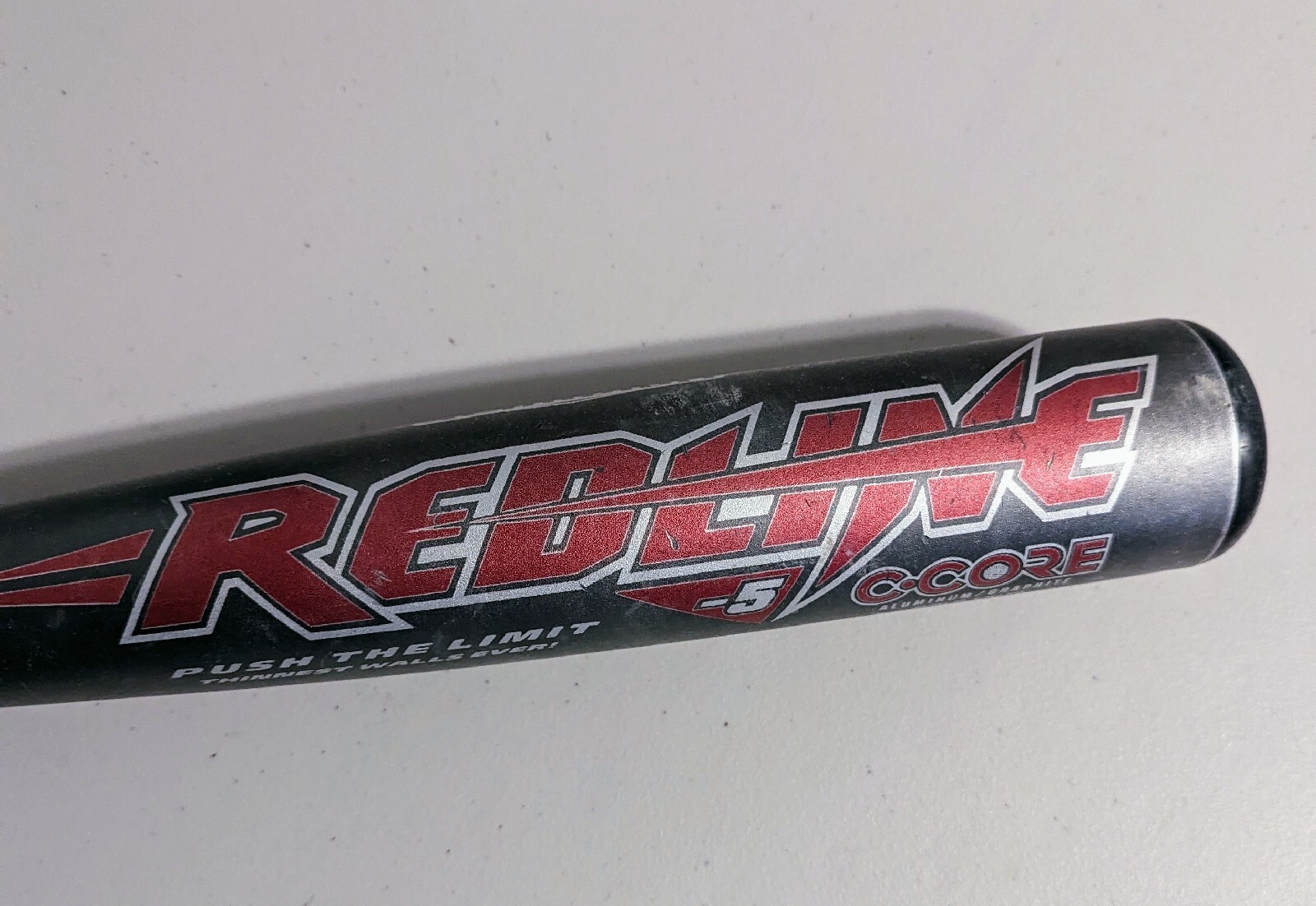 Vtg Easton Redline CCORE BZ1C 33/28 5 SC500 Scandium Bat *Cracked