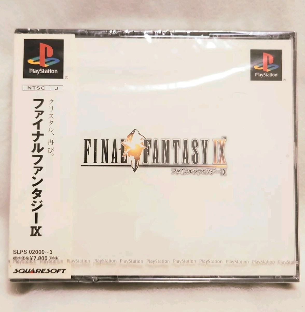 Final Fantasy IX FF 9 SEALED FOR Sony PS1 Playstation Game Soft