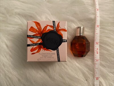 VIKTOR & ROLF Flowerbomb TIGER LILY Eau De Parfum Mini .24 oz. , New!
