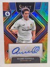 #/25 Harry Kewell Australia Leeds 2022-23 Panini Select Tie-Die Prizm Signatures