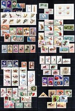 Romania 1965 year set, COMPLETE YEAR, 107 stamps + 1 S/S, MNH!
