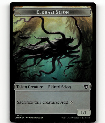 FOIL - MTG - Eldrazi Scion Demon - Commander Masters - Token | eBay