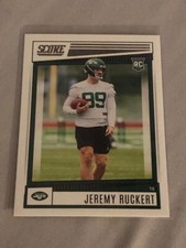 F23-4 2022 Score Football Rookie Jeremy Ruckert New York Jets