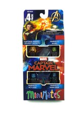 Marvel Minimates Capitana Marvel Película Caja Set Chaqueta de Vuelo Nuro Minn-Erva Nuevo