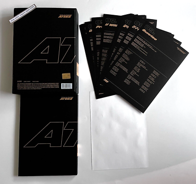 ATEEZ TREASURE EP.FIN All To Action A ver. CD + Photobook +