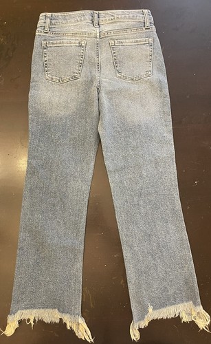 Girls Art Class High Rise Straight Ankle Length Jeans Sz 12 NWT - Picture 3 of 4