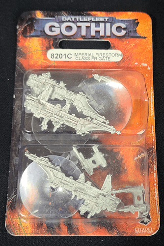 Fragata Clase Tormenta de Fuego Imperial Gótica Flota de Batalla #8201C Miniaturas Ciudadela GW