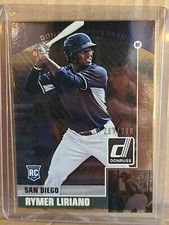 2015 Rymer Liriano /299 Donruss Preferred Club Level Rookie Rc 