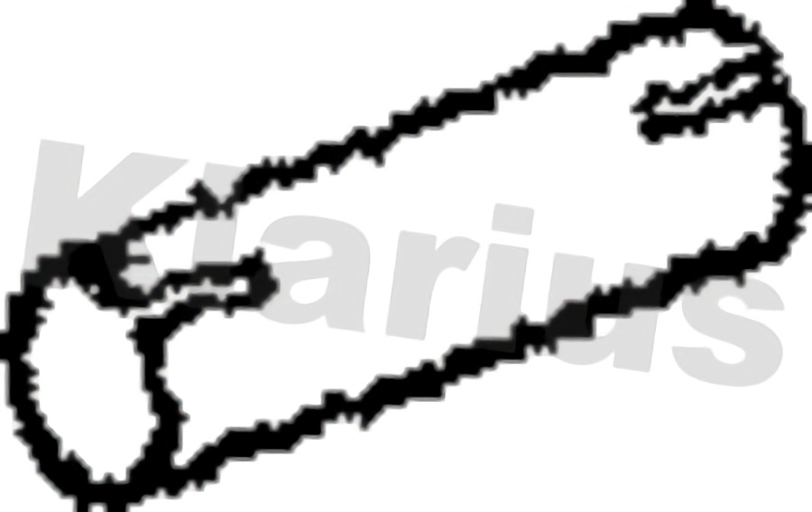 Klarius centre pipe fits Ford focus 1.6 98-04 FE779M