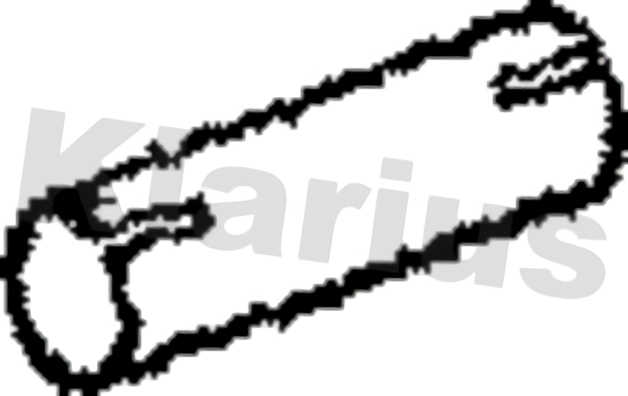 Klarius centre pipe fits Ford focus 1.6 98-04 FE779M