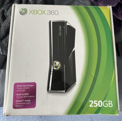 Microsoft Xbox 360 S 250GB Console - Glossy Black 885370454062| eBay