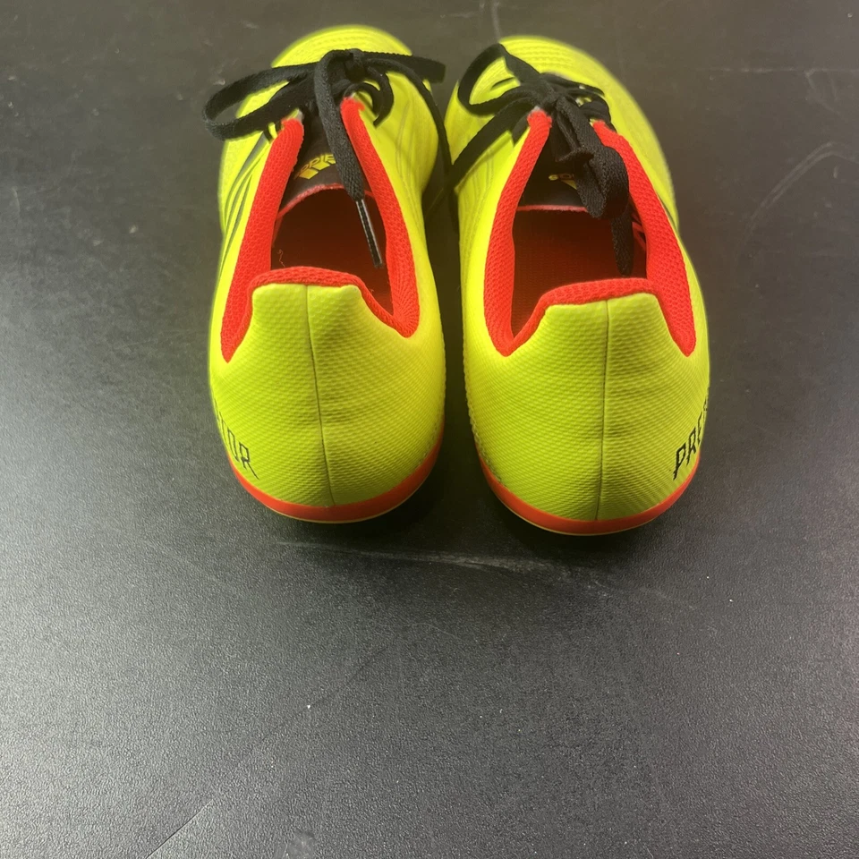 Adidas Predator 18.4 FxG Boys Soccer Cleats Yellow/black/orange DB2321 Size 5.5 - Image 4 of 4