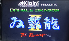 Double Dragon II: The Revenge Authentic Nintendo NES Cartridge Cleaned & Tested