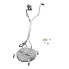 20" Pressure Washer Surface Cleaner w/ Handles & Wheels Quick Connect