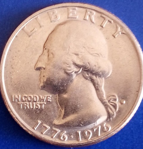 Bicentennial ERROR Quarter Heavy DDO Errors - Bild 1 von 3