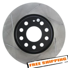 StopTech Sport Slotted 1-Piece Rear Brake Rotor for 05-10 Volkswagen Jetta