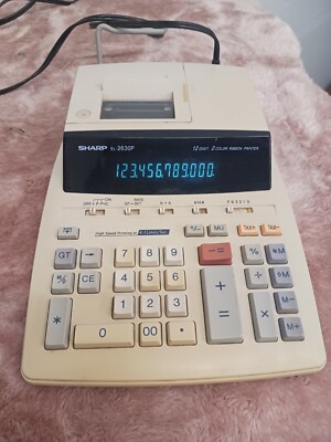 Sharp ribbon printer el-2630P - Printer untested! Powers ON!