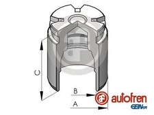 AUTOFREN 34mm KOLBEN BREMSSATTEL HINTEN passend für MAZDA CX-3 | D025745