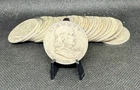 Full Roll (20) 90% Silver Franklin Half Dollars (Circulated Condition)