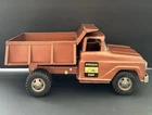 Vintage Bronze Tonka Hydraulic Pressed Steel Dump Truck..1950s-60s