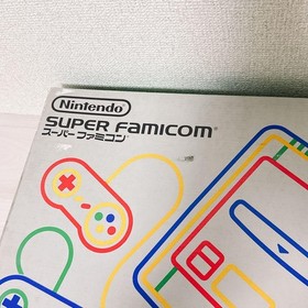 Nintendo Super Famicom Console Boxed Tested Working SFC Controller AV Cable