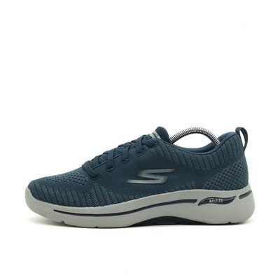 Skechers Herren GOwalk Arch Fit Laufschuh EU 43 Marineblau Fit-Einlegesohle