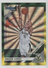 2019-20 Panini Donruss Holo Green & Yellow Laser Brook Lopez #118 o1h