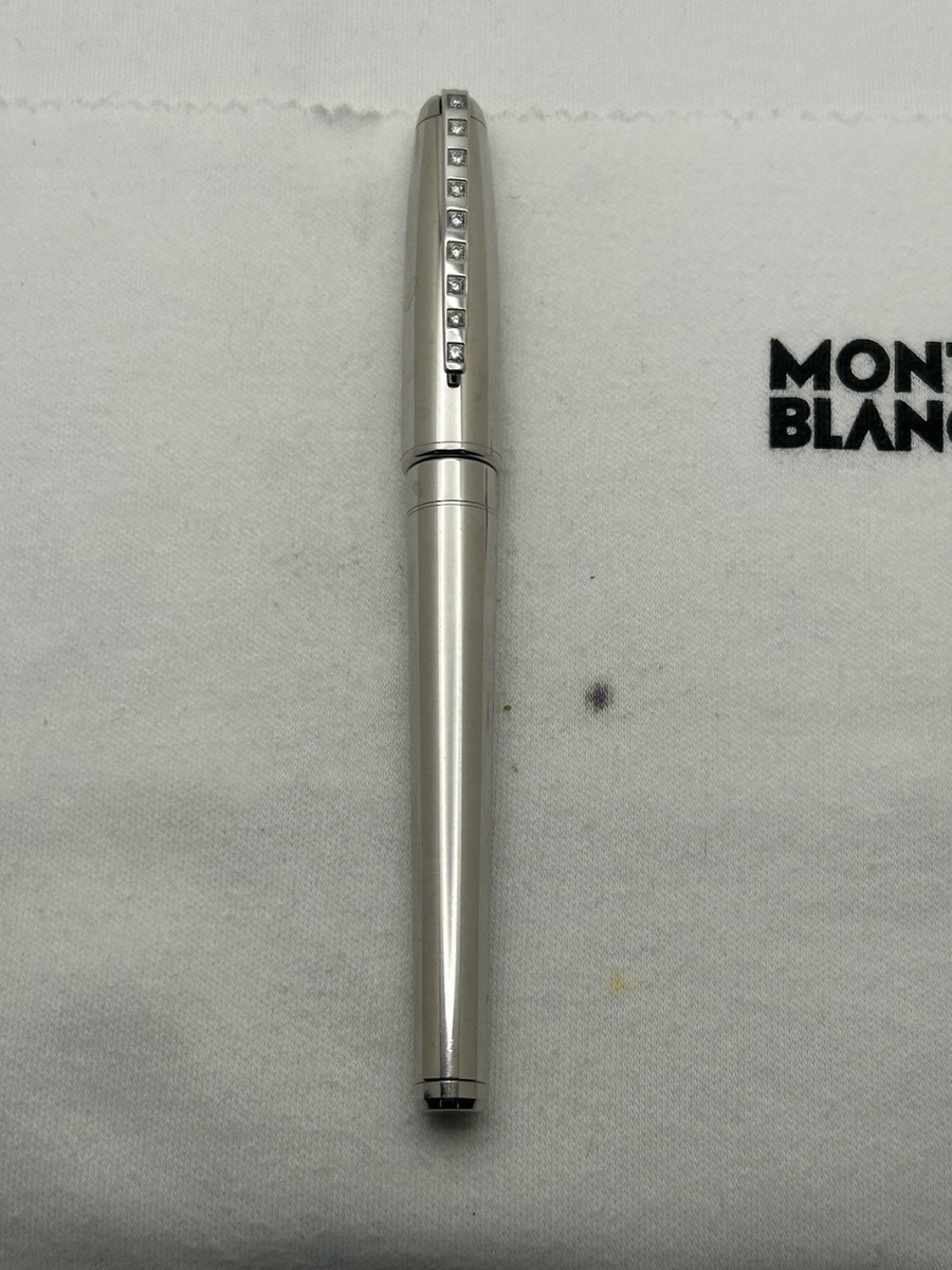 S.T Dupont Night & Light Diamond LE 500 pieces FP, 18K M Nib-Mint