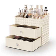 Makeup Organizer for Vanity, Stackable Cosmetics Organizer and Storage, Cosme...