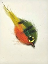  2 Pk. 6" Weedless Pike Flies Peacock Bass Flies Stripers 