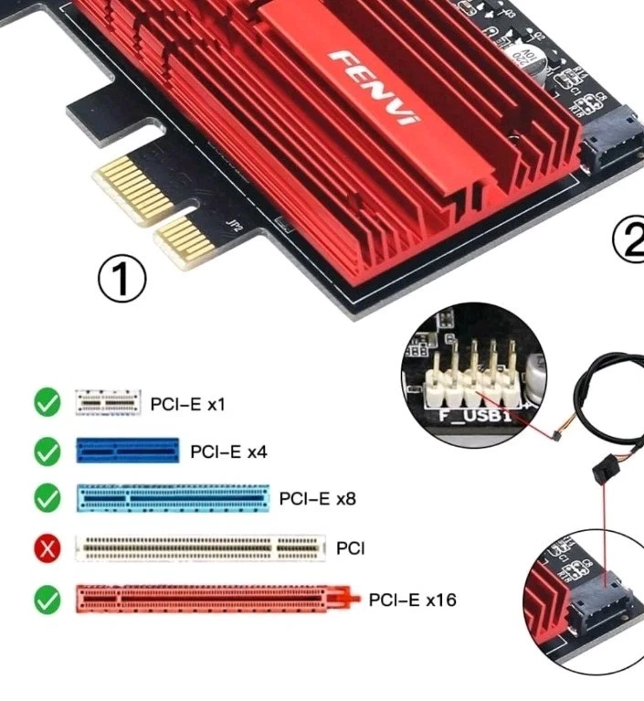 Fenvi Wifi 6E Network Adaptor 802.11AX/AC - Image 4 of 4