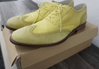 Size 10 - Cole Haan Yellow Wingtip Oxfords — photo 3