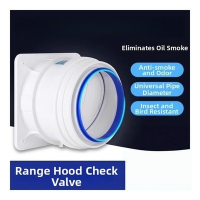 Diy Setup Kit Kitchen Check Valve Anti Backflow Damper Upgraded Abs Plastic