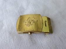 BSA Boy Scouts of America Solid Brass Belt Buckle