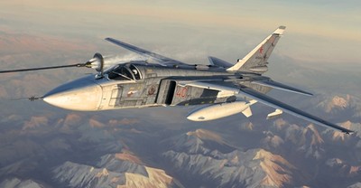 Trumpeter 01673 SU-24M FENCER D 1:72 Model Kit